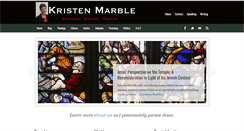 Desktop Screenshot of kristenmarble.com